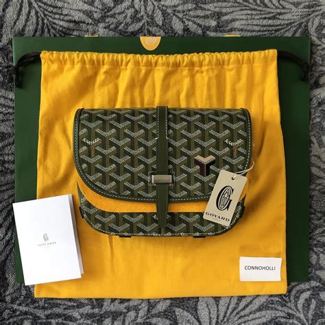 goyard belvedere size|belvedere pm bag price.